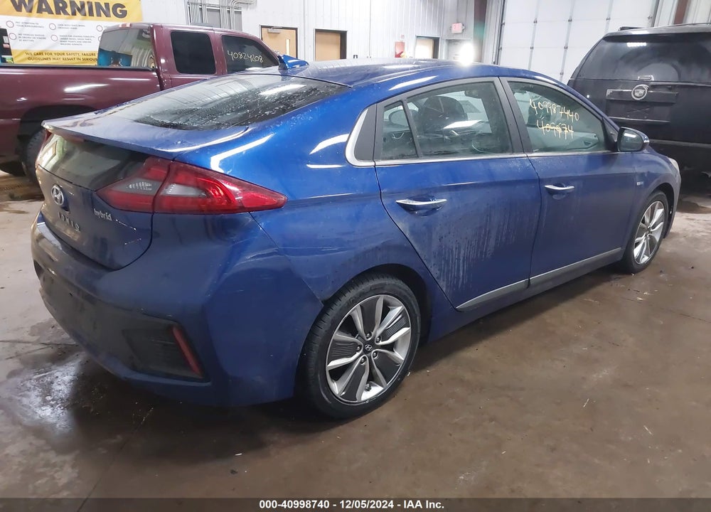 2019 HYUNDAI IONIQ HYBRID LIMITED VIN: KMHC05LC3KU136100