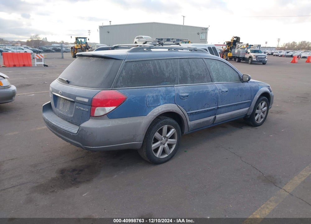 2008 SUBARU OUTBACK 2.5I LIMITED/2.5I LIMITED L.L. BEAN EDITION VIN: 4S4BP62C887362719