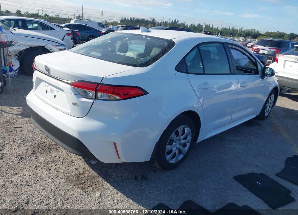 2024 TOYOTA COROLLA LE VIN: 5YFB4MDE1RP214346