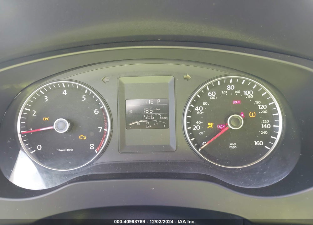 2013 VOLKSWAGEN JETTA 2.5L SE VIN: 3VWDX7AJ7DM425034