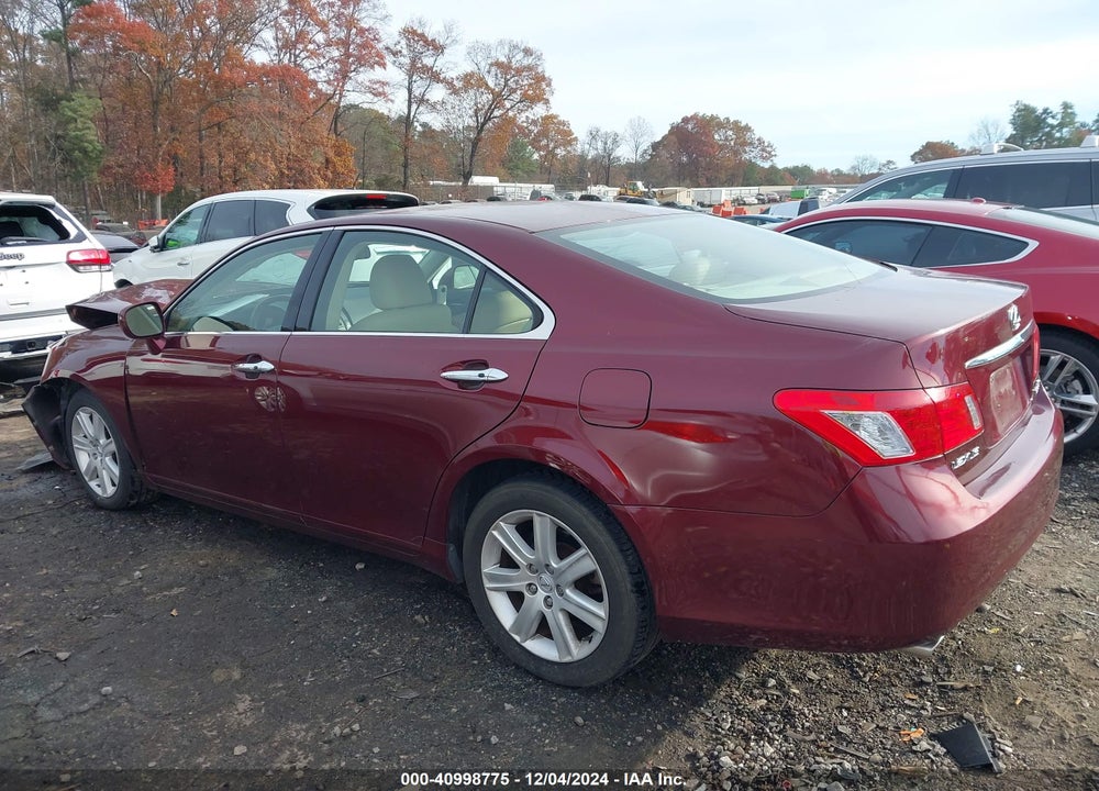 2007 LEXUS ES 350 VIN: JTHBJ46G272116539
