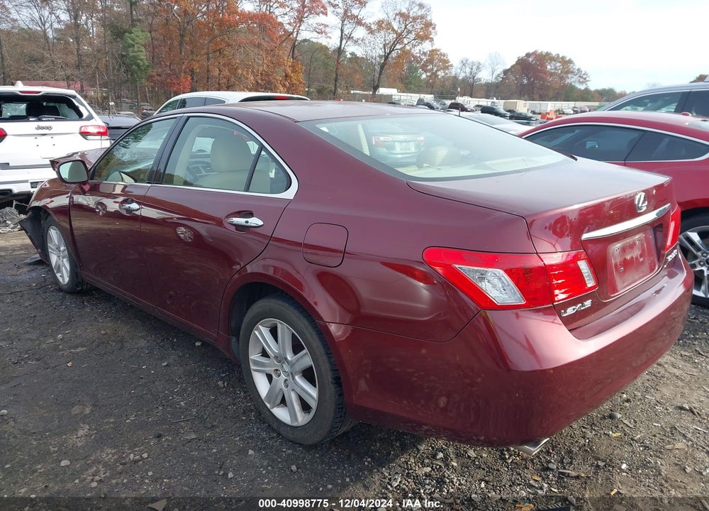2007 LEXUS ES 350 VIN: JTHBJ46G272116539