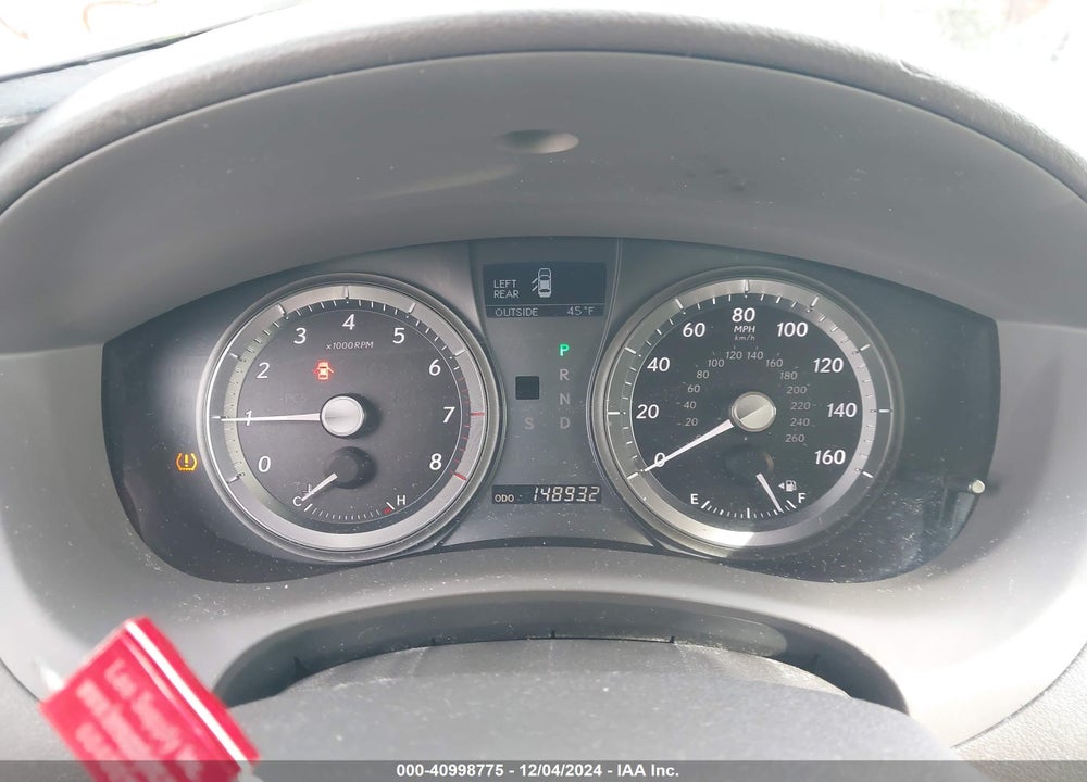 2007 LEXUS ES 350 VIN: JTHBJ46G272116539