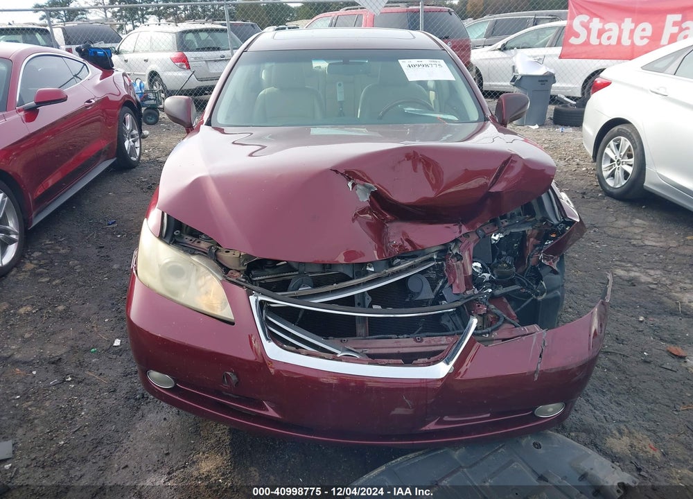 2007 LEXUS ES 350 VIN: JTHBJ46G272116539