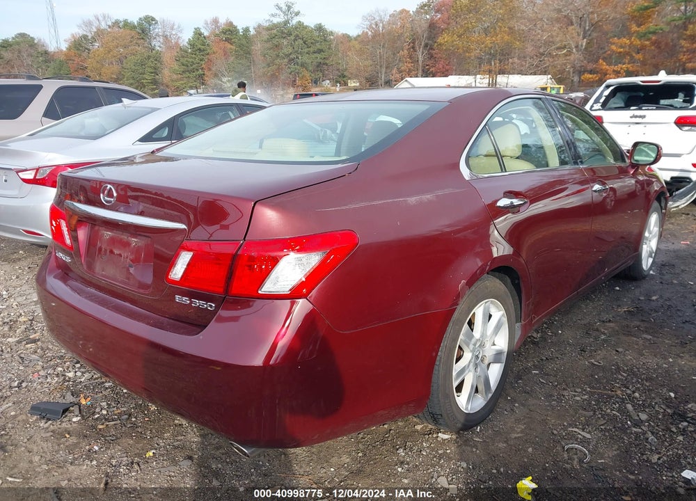 2007 LEXUS ES 350 VIN: JTHBJ46G272116539