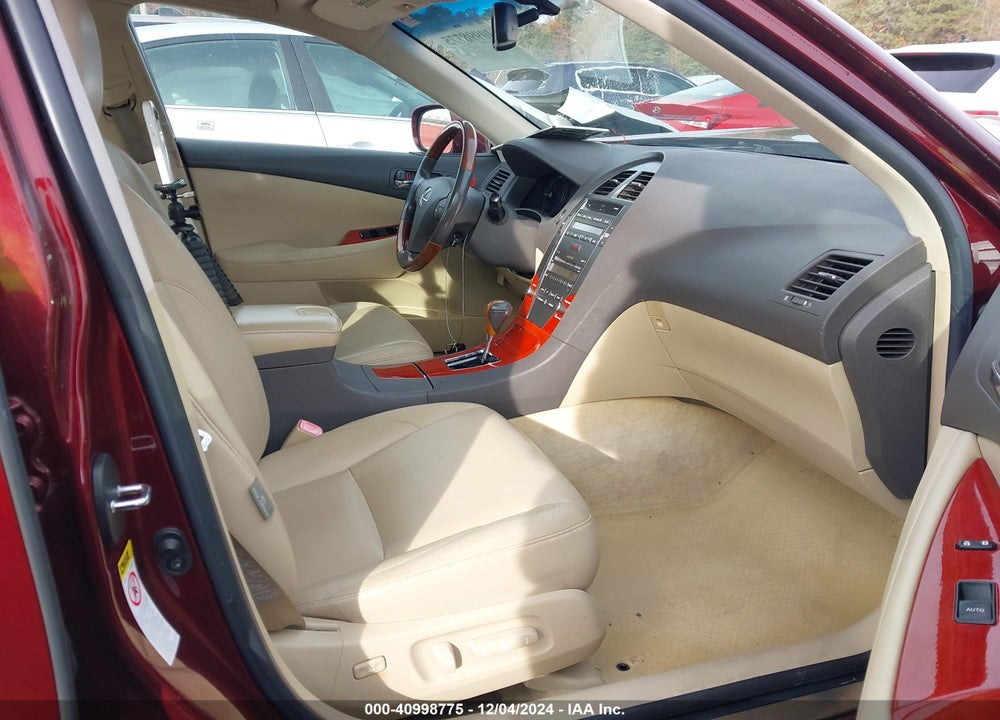 2007 LEXUS ES 350 VIN: JTHBJ46G272116539