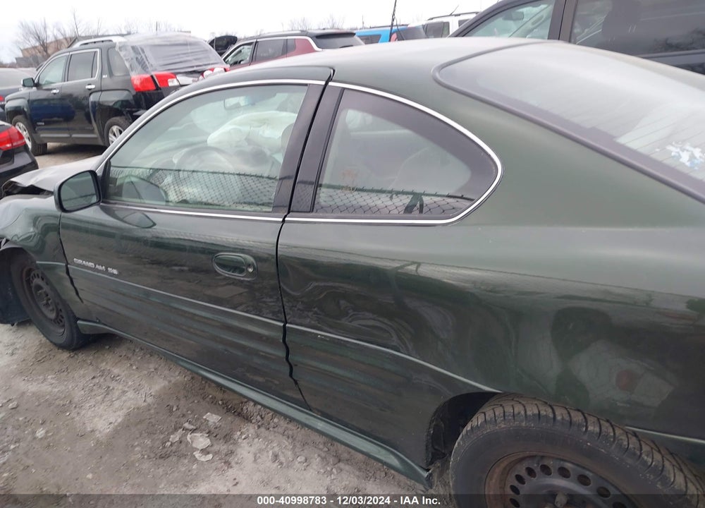 2000 PONTIAC GRAND AM SE VIN: 1G2NE12T2YM801316