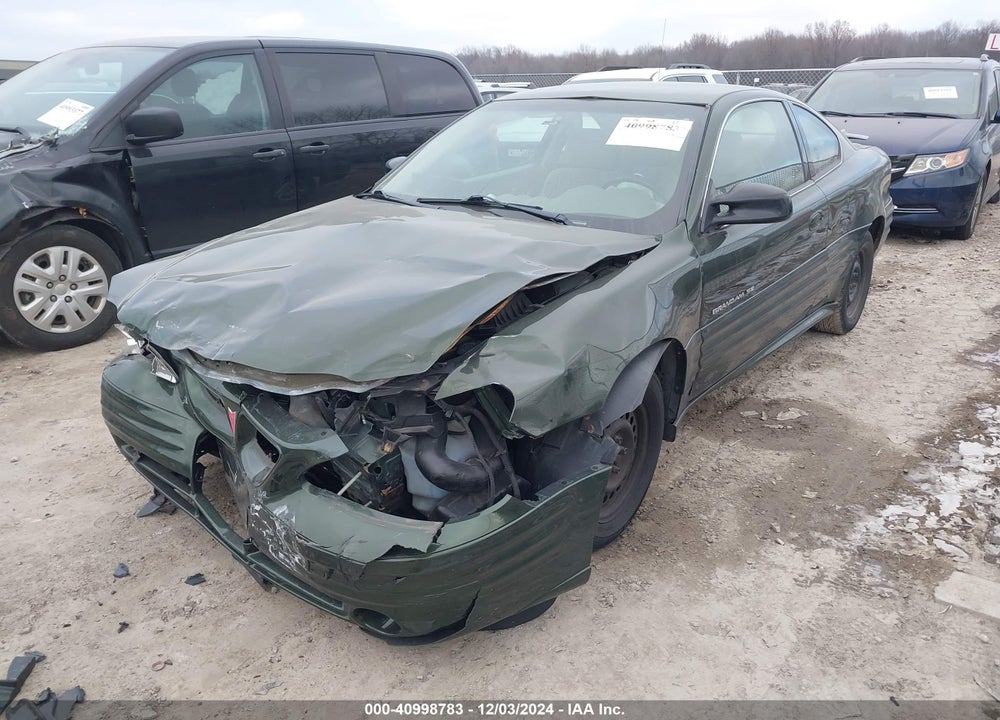 2000 PONTIAC GRAND AM SE VIN: 1G2NE12T2YM801316