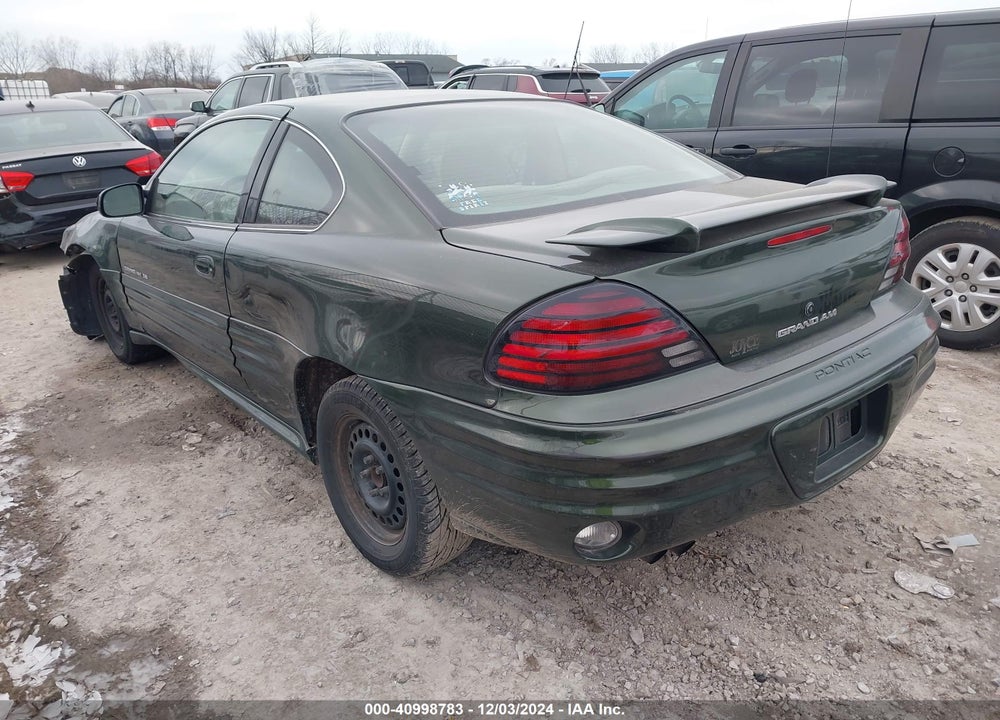2000 PONTIAC GRAND AM SE VIN: 1G2NE12T2YM801316