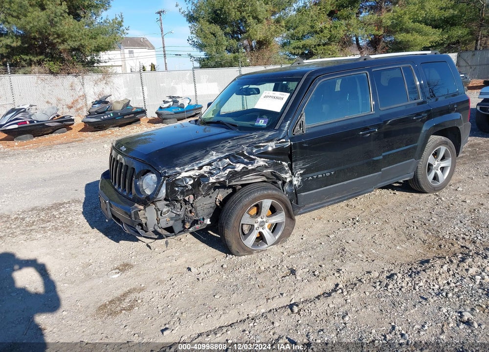 2017 JEEP PATRIOT HIGH ALTITUDE 4X4 VIN: 1C4NJRFB2HD165035