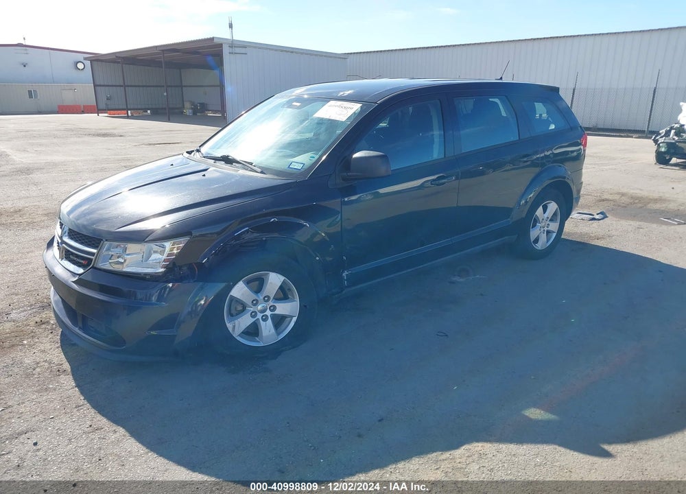 2013 DODGE JOURNEY AMERICAN VALUE PKG VIN: 3C4PDCAB6DT529692