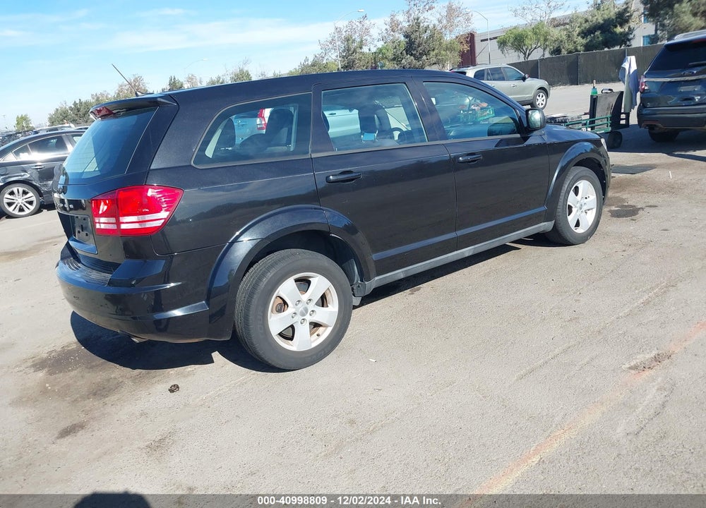 2013 DODGE JOURNEY AMERICAN VALUE PKG VIN: 3C4PDCAB6DT529692