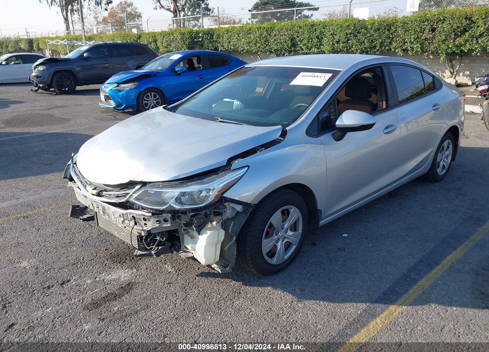 2017 CHEVROLET CRUZE LS AUTO VIN: 3G1BC5SMXHS572378