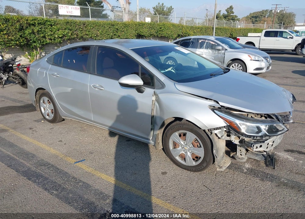 2017 CHEVROLET CRUZE LS AUTO VIN: 3G1BC5SMXHS572378