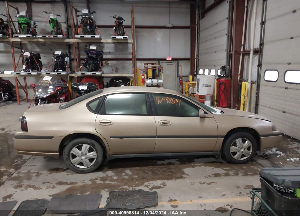 2004 CHEVROLET IMPALA POLICE VIN: 2G1WF55KX49394613