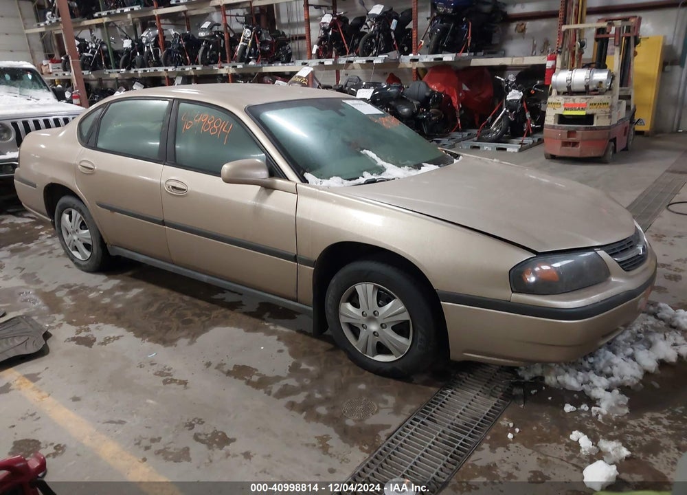 2004 CHEVROLET IMPALA POLICE VIN: 2G1WF55KX49394613