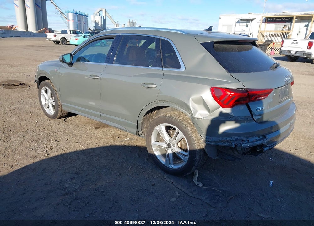 2021 AUDI Q3 PREMIUM 45 TFSI S LINE QUATTRO TIPTRONIC VIN: WA1DECF31M1120910