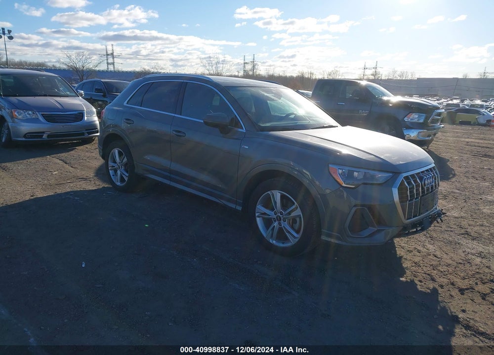 2021 AUDI Q3 PREMIUM 45 TFSI S LINE QUATTRO TIPTRONIC VIN: WA1DECF31M1120910
