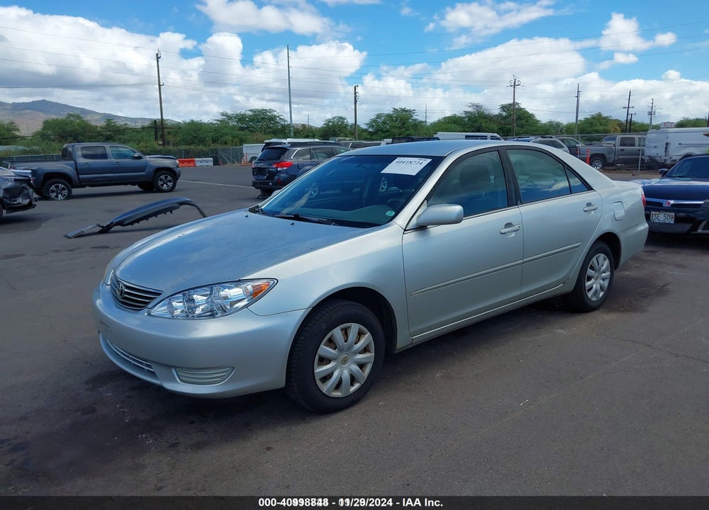 2005 TOYOTA CAMRY LE/SE/STD/XLE VIN: JTDBE32K653001380