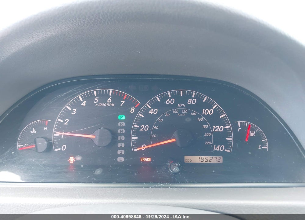 2005 TOYOTA CAMRY LE/SE/STD/XLE VIN: JTDBE32K653001380