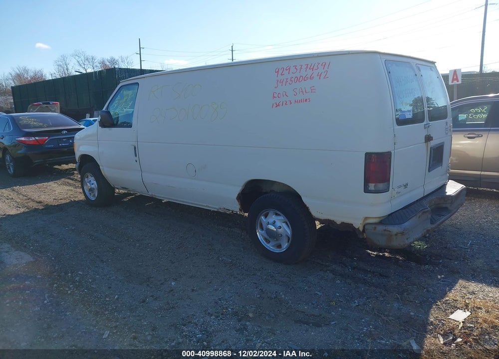 1996 FORD ECONOLINE E250 VAN VIN: 1FTHE24H7THA12247