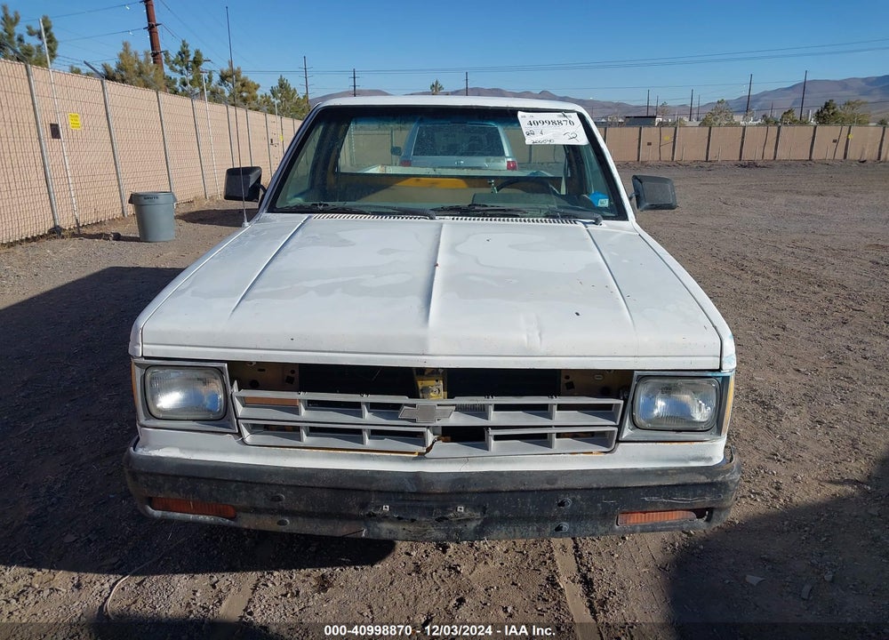 1986 CHEVROLET S TRUCK S10 VIN: 1GCCS14RXG8157861