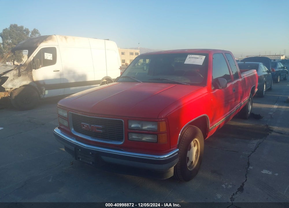 1998 GMC SIERRA 1500 SL WIDESIDE VIN: 1GTEC19R1WR508910
