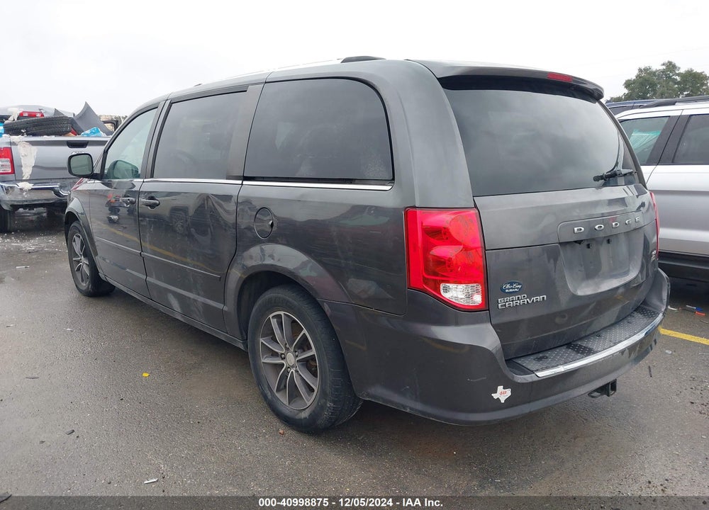 2017 DODGE GRAND CARAVAN SXT VIN: 2C4RDGCG7HR689789