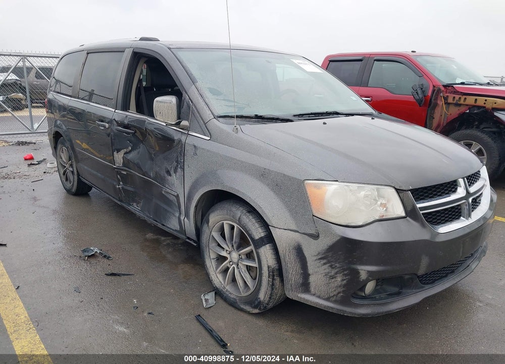 2017 DODGE GRAND CARAVAN SXT VIN: 2C4RDGCG7HR689789