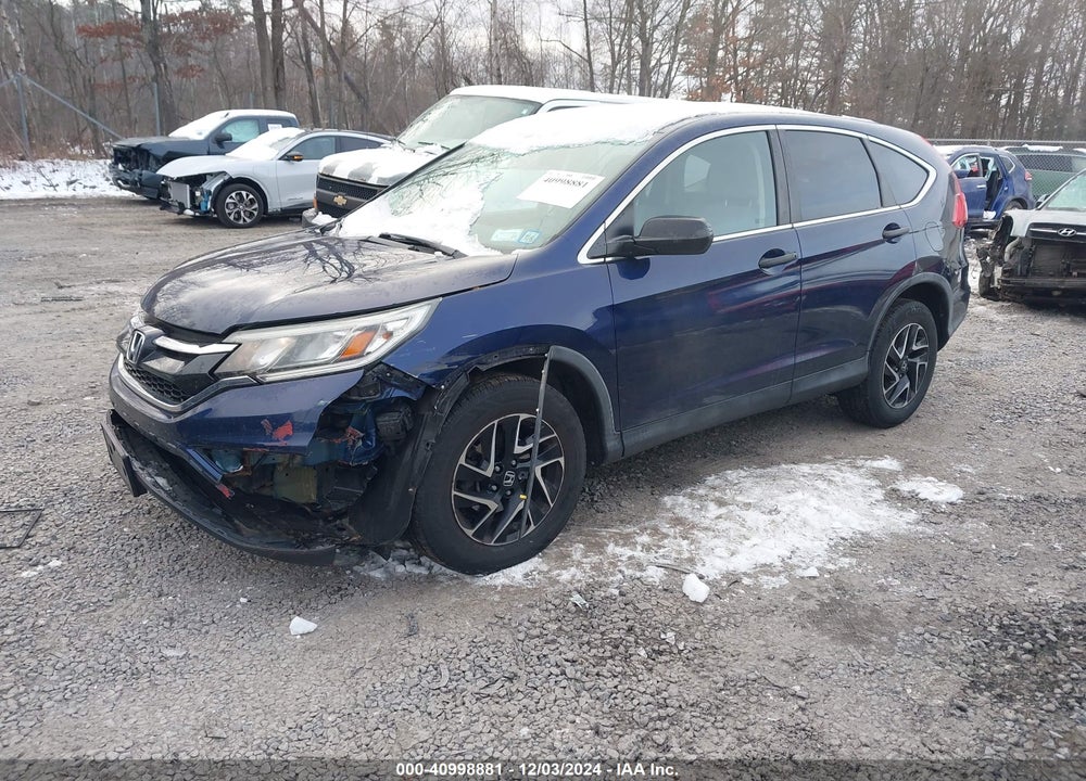 2016 HONDA CR-V SE VIN: 2HKRM4H42GH726255