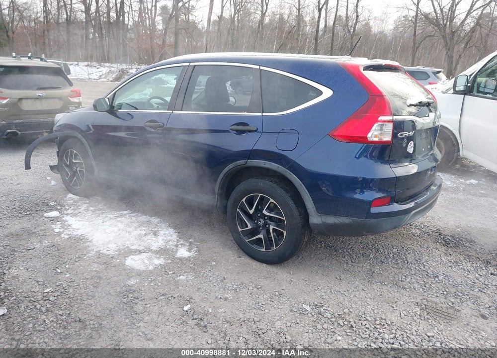 2016 HONDA CR-V SE VIN: 2HKRM4H42GH726255