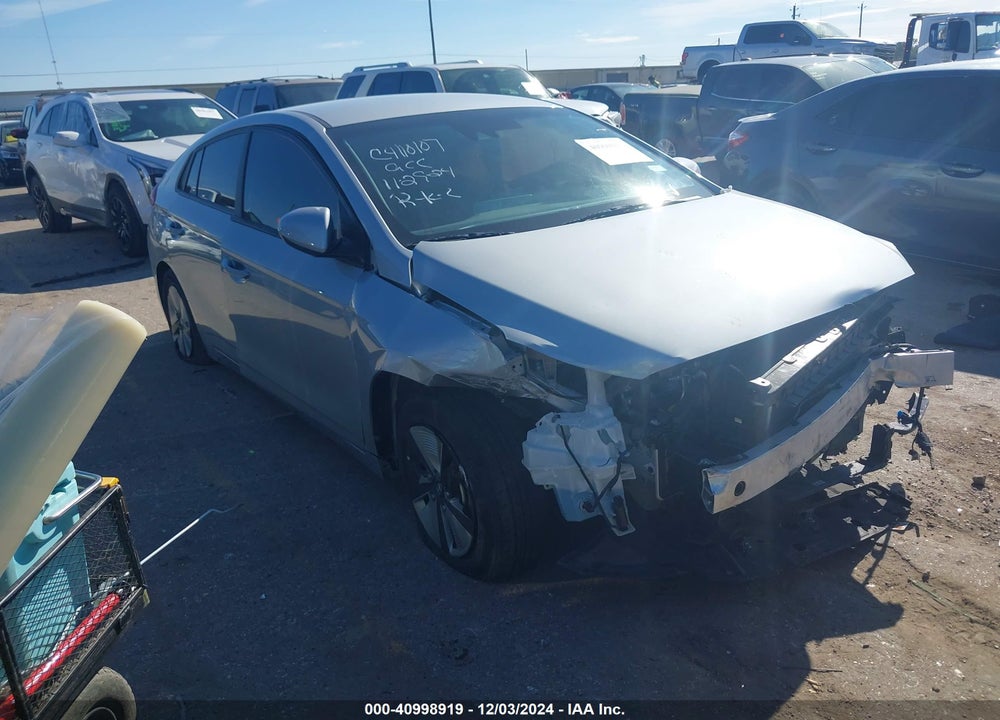 2022 HYUNDAI IONIQ HYBRID BLUE VIN: KMHC65LC0NU279718