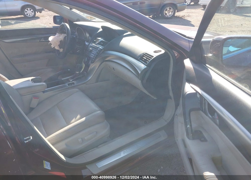 2009 ACURA TL 3.5 VIN: 19UUA86239A021598
