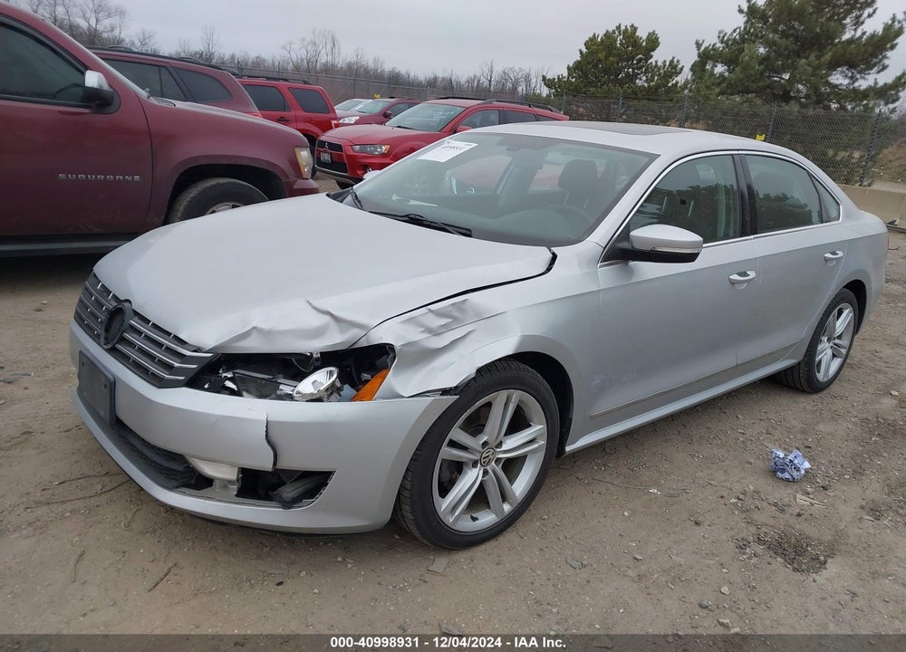2013 VOLKSWAGEN PASSAT 2.0L TDI SEL PREMIUM VIN: 1VWCN7A32DC028738
