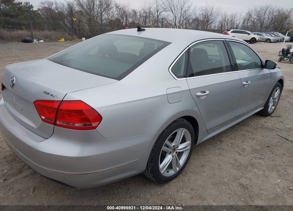 2013 VOLKSWAGEN PASSAT 2.0L TDI SEL PREMIUM VIN: 1VWCN7A32DC028738