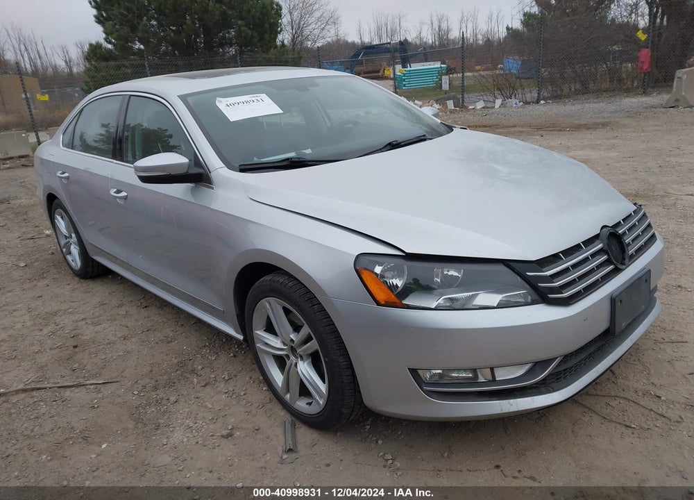 2013 VOLKSWAGEN PASSAT 2.0L TDI SEL PREMIUM VIN: 1VWCN7A32DC028738