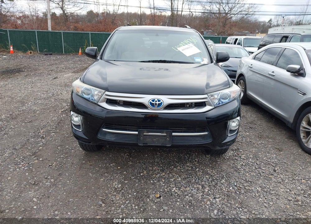 2013 TOYOTA HIGHLANDER HYBRID BASE V6 VIN: JTEBC3EH1D2016875