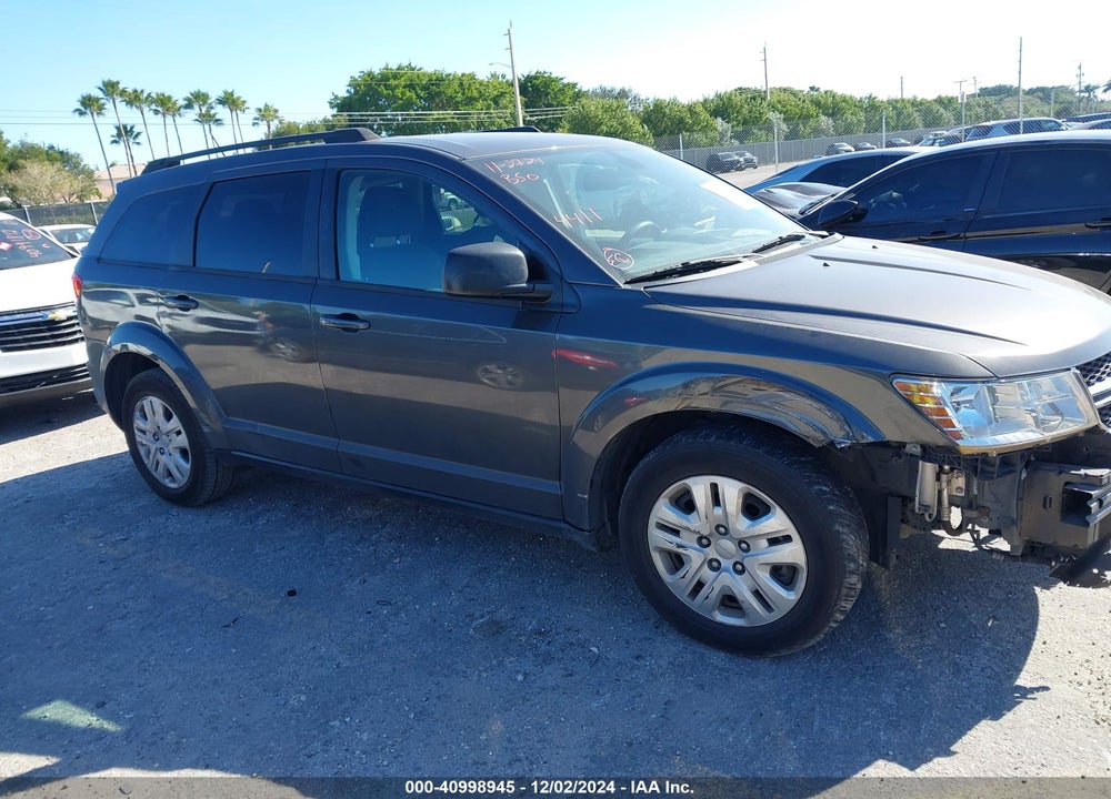2018 DODGE JOURNEY SE VIN: 3C4PDCAB8JT384411