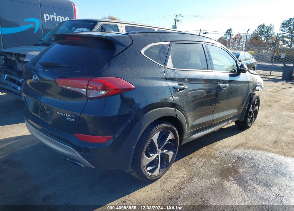 2017 HYUNDAI TUCSON LIMITED VIN: KM8J3CA21HU281884