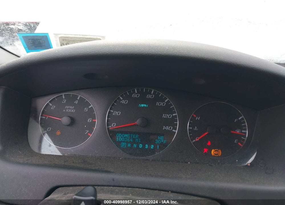 2009 CHEVROLET IMPALA LTZ VIN: 2G1WU57M391249861
