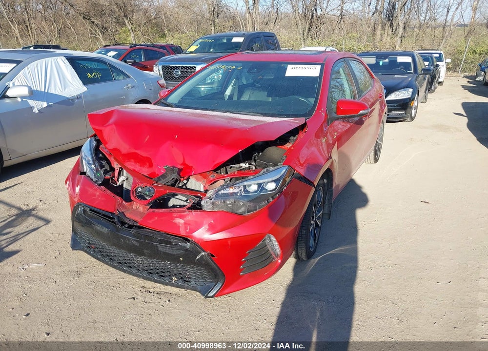 2019 TOYOTA COROLLA XSE VIN: 2T1BURHE9KC168553