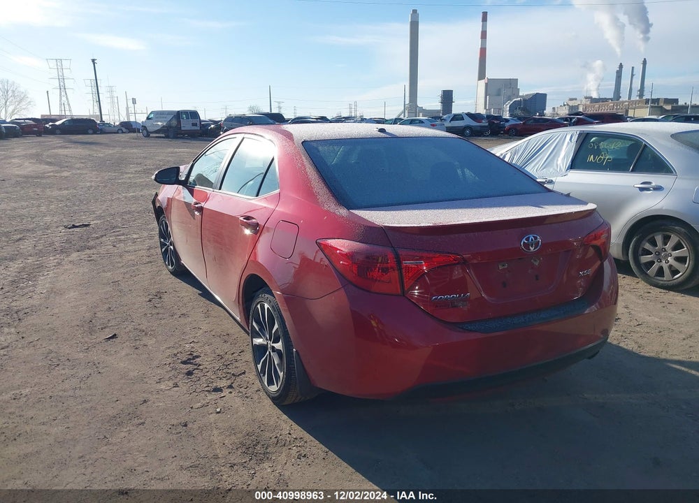 2019 TOYOTA COROLLA XSE VIN: 2T1BURHE9KC168553