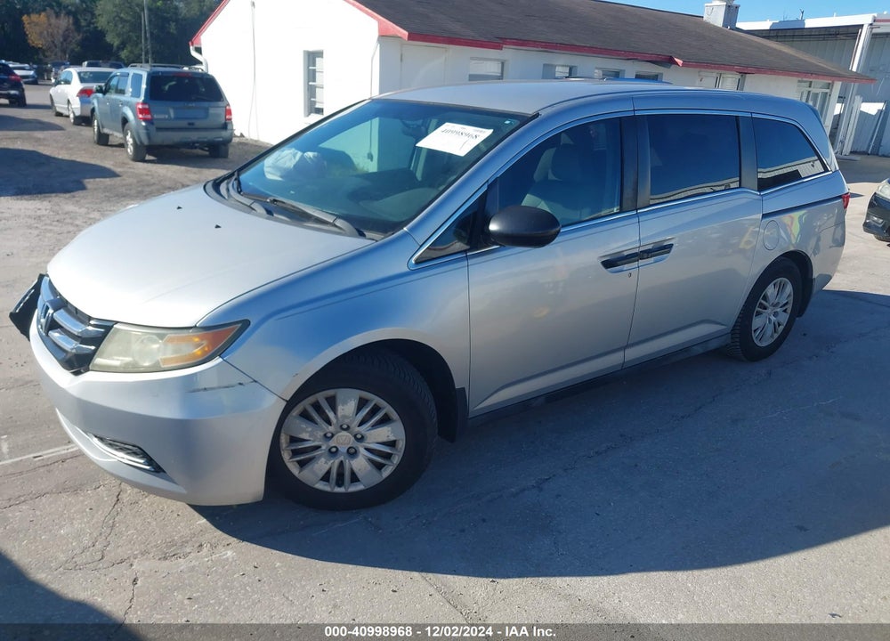 2015 HONDA ODYSSEY LX VIN: 5FNRL5H26FB029675