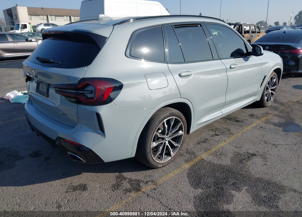 2022 BMW X3 SDRIVE30I VIN: 5UX43DP04N9M75934