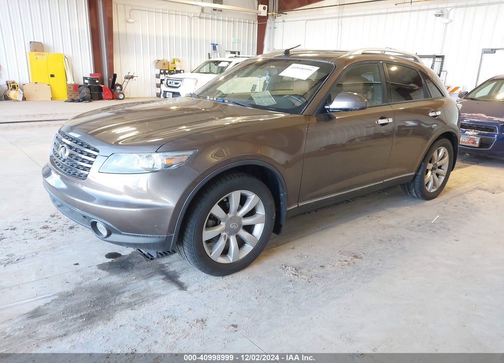 2005 INFINITI FX35 VIN: JNRAS08W55X207697
