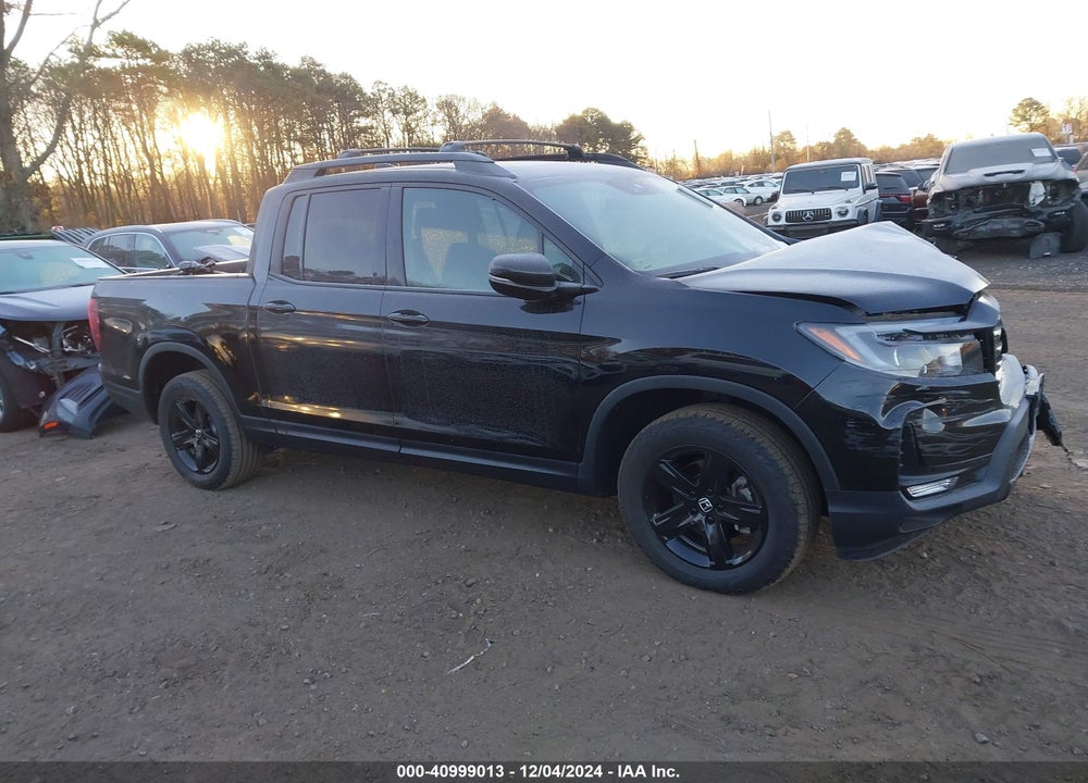 2022 HONDA RIDGELINE BLACK EDITION VIN: 5FPYK3F83NB036079