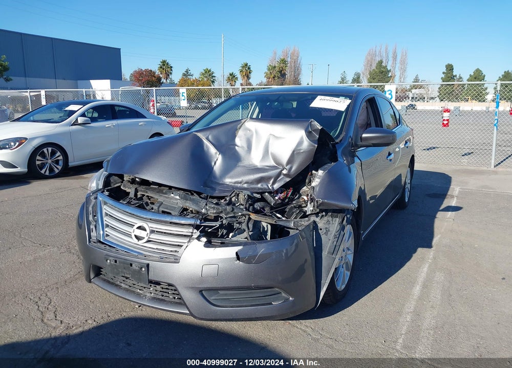 2015 NISSAN SENTRA SV VIN: 3N1AB7AP4FY234940