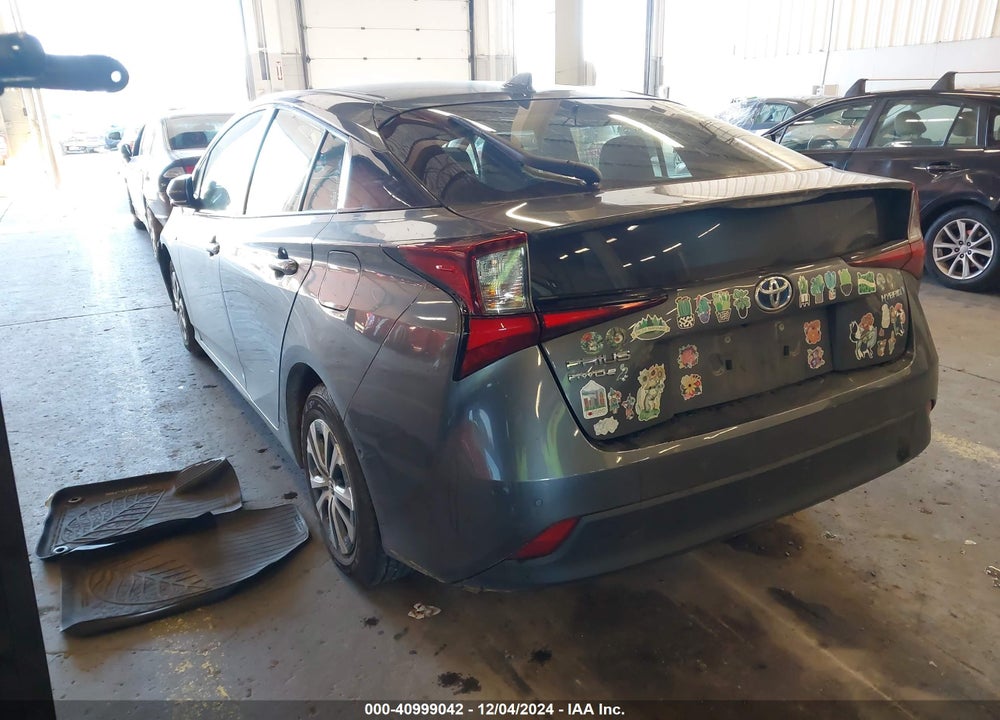 2019 TOYOTA PRIUS LE VIN: JTDL9RFU7K3012956