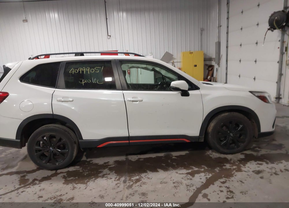 2019 SUBARU FORESTER SPORT VIN: JF2SKAPC0KH403622
