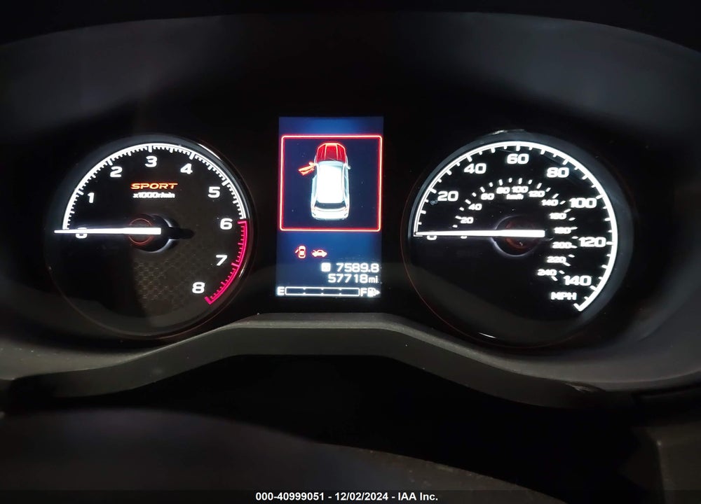 2019 SUBARU FORESTER SPORT VIN: JF2SKAPC0KH403622